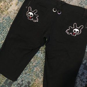 Skelanimals Tripp gothic bondage capris 15 2xl EUC